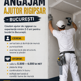 Ajutor rigipsar – Bucuresti